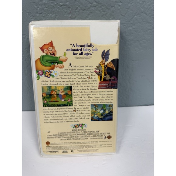 A Troll in Central Park (VHS, 1995) - Picture 3 of 3